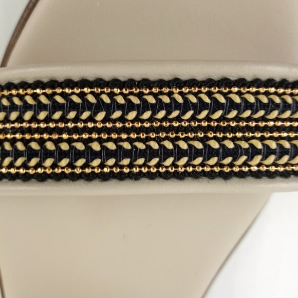 Toscanella MIMMA Double Band Wedge Slip On Sandals Made in Italy - Picture 2 of 9